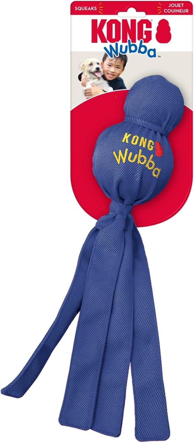 KONG Wubba - Dog Toy for Tug of War & Fetch - Dog Supplies for Puppy & Dog Playtime - Outdoor & Indoor Dog Toy - for XL Dogs - Randomly Provided Color - Image 8