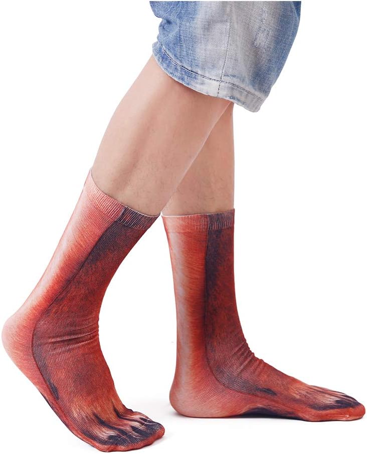 Animal Paws Socks - Novelty 3D Chicken Feet Socks Easter Basket Stuffers for Teens Easter Gifts for Teens Women Men - Image 3