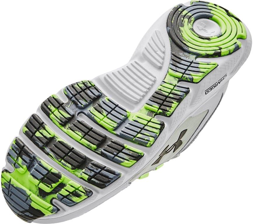 Under Armour Mens Charged Assert 9 Marble Running Shoe - Image 3