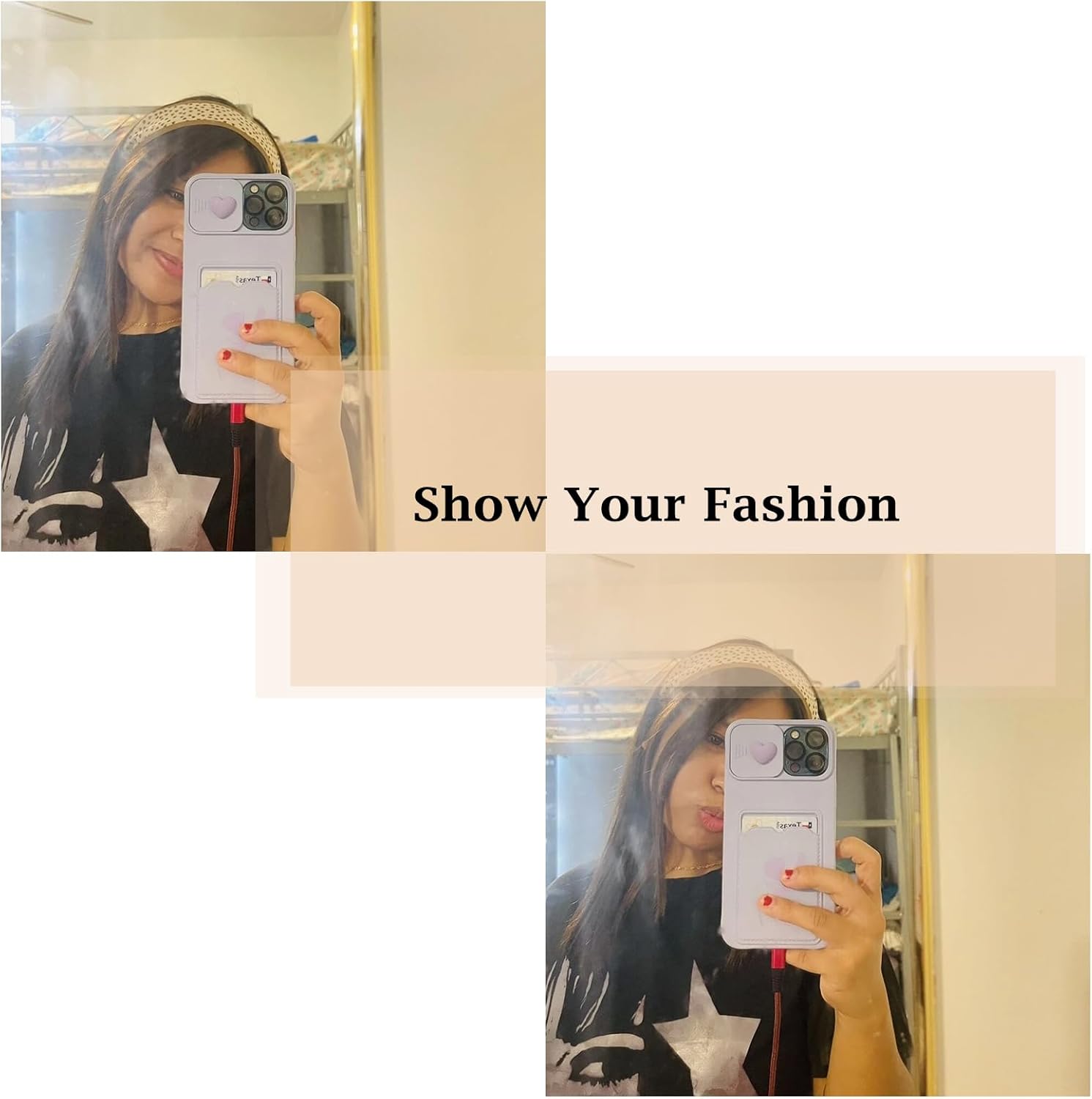 TEBIEKOY 4Pcs Fashion Scarves for Women, Multifunctional Boho Scarves Headbands Satin Scarf for Bag Hair Accessories - Image 5