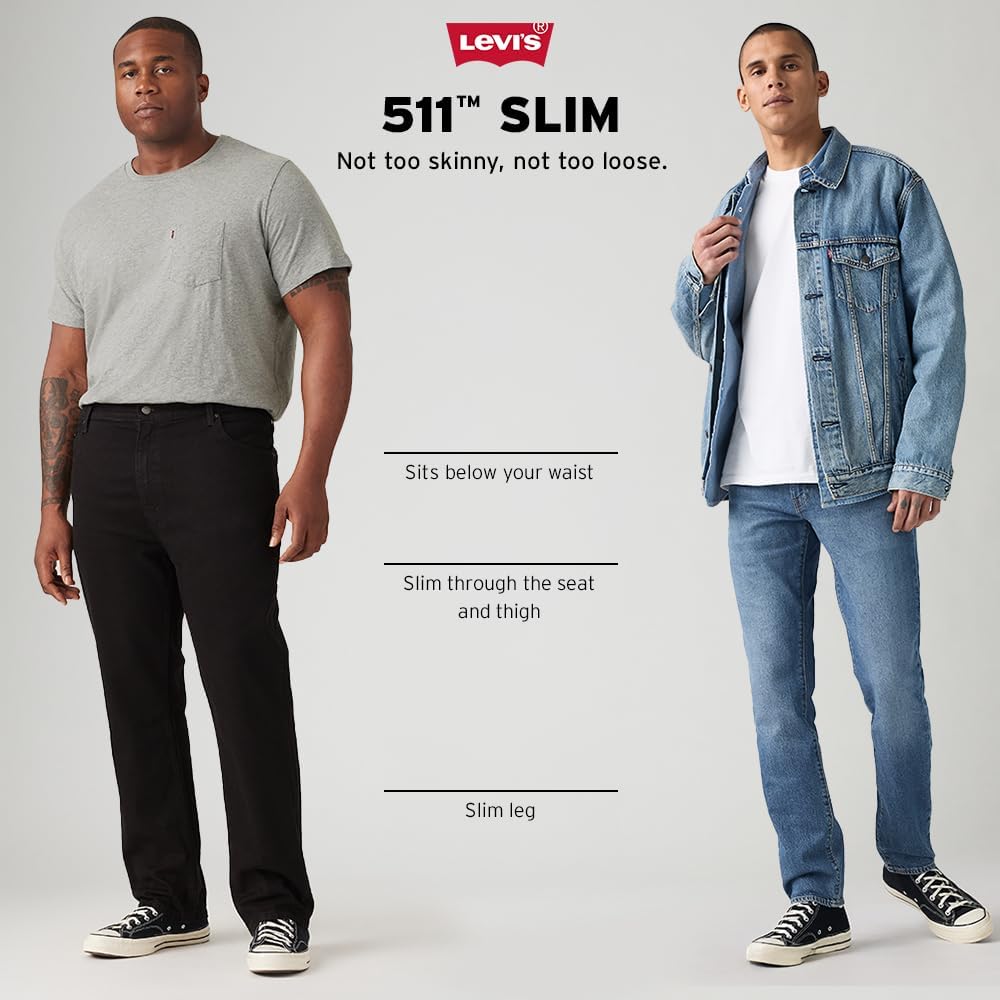Levi's Men's 511 Slim Fit Jeans (Also Available in Big & Tall) - Image 6