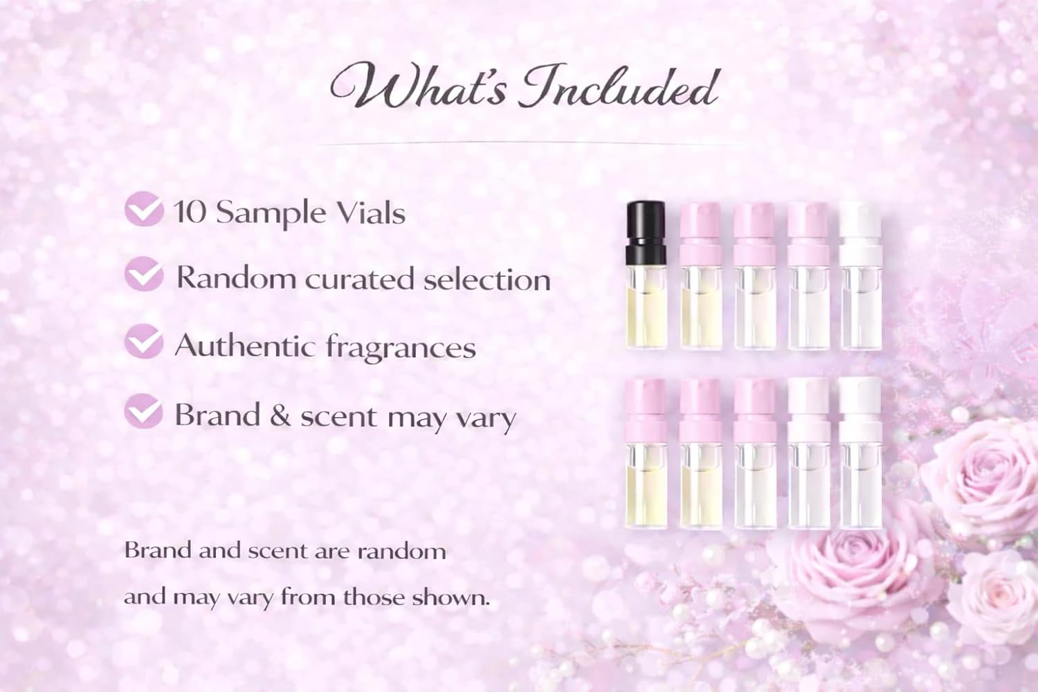 Women’s Designer Perfume Discovery Set – 10-Piece Assorted Fragrance Mini Vial Sampler Kit for Travel, Testing & Gift Ideas - Image 4
