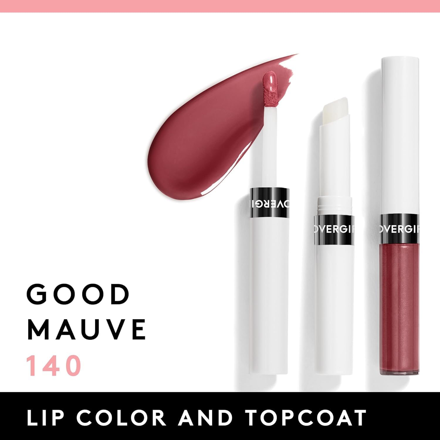 Covergirl Outlast All-Day Lip Color with Moisturizing Topcoat, New Neutrals Shade Collection, Good Mauve, Pack of 1 - Image 6
