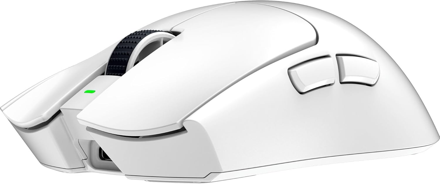 Razer Viper V3 Pro Wireless Esports Gaming Mouse: Symmetrical - 55g Lightweight - 8K Polling - 35K DPI Optical Sensor - Gen3 Optical Switches - 8 Programmable Buttons - 95 Hr Battery - White - Image 9