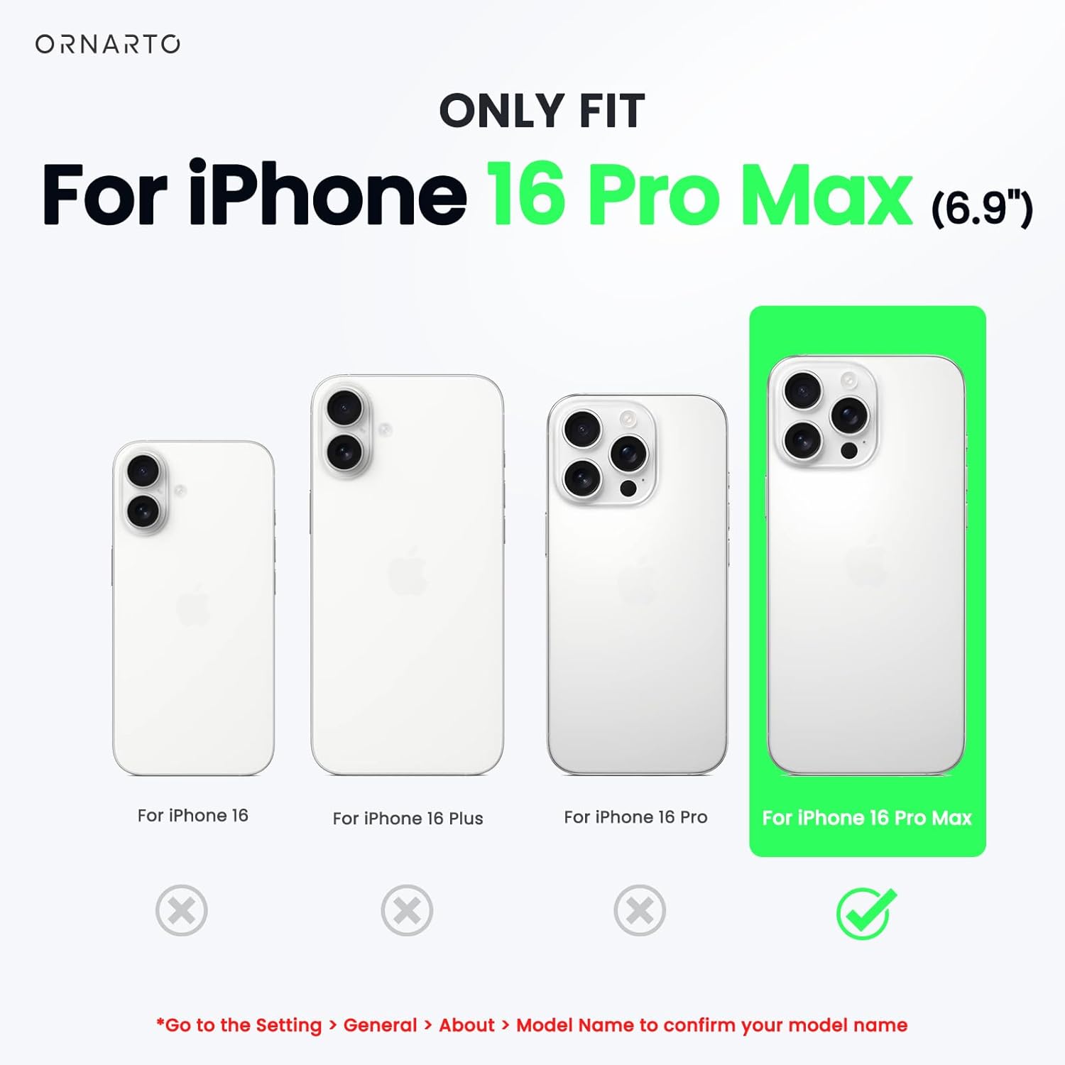 ORNARTO Compatible with iPhone 16 Pro Max Case 6.9", Slim Liquid Silicone 3 Layers Soft Gel Rubber Shockproof Protective Cover with Anti-Scratch Microfiber Lining-Chalk Pink - Image 2