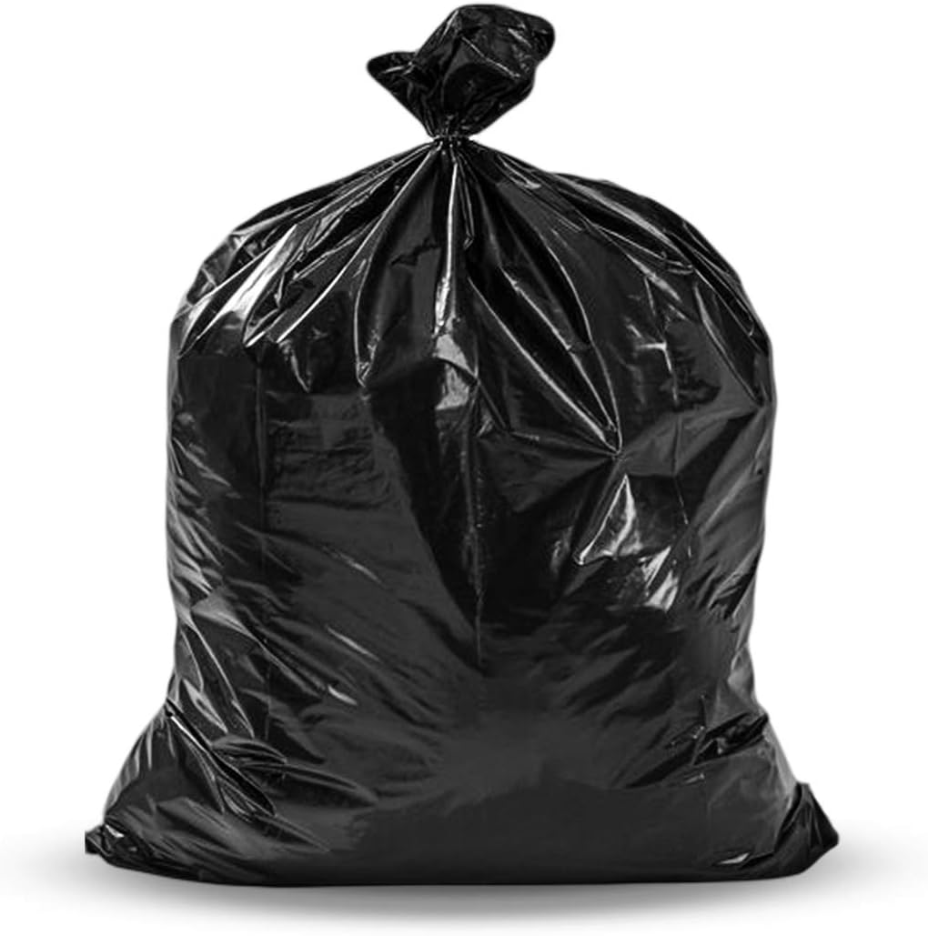 55-60 Gallon Trash Bags Heavy Duty | 50 Count | Large Black Garbage Bags for Outdoor, Leaf, Commercial Use | Fits 50 Gallon, 55 Gal, 60 Gal Trash Cans - Image 7