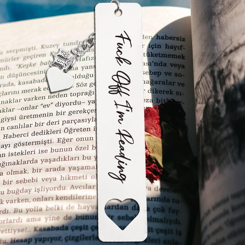 Funny Bookmark Gift for Women, Daughter, Son, Family, Writers, Book Lovers, Cute Bookmark for Women, Men, Christmas Stocking Stuffers Ideas for Teens, Boys, Girls, Kids, Friends, Teachers,WB83 - Image 5