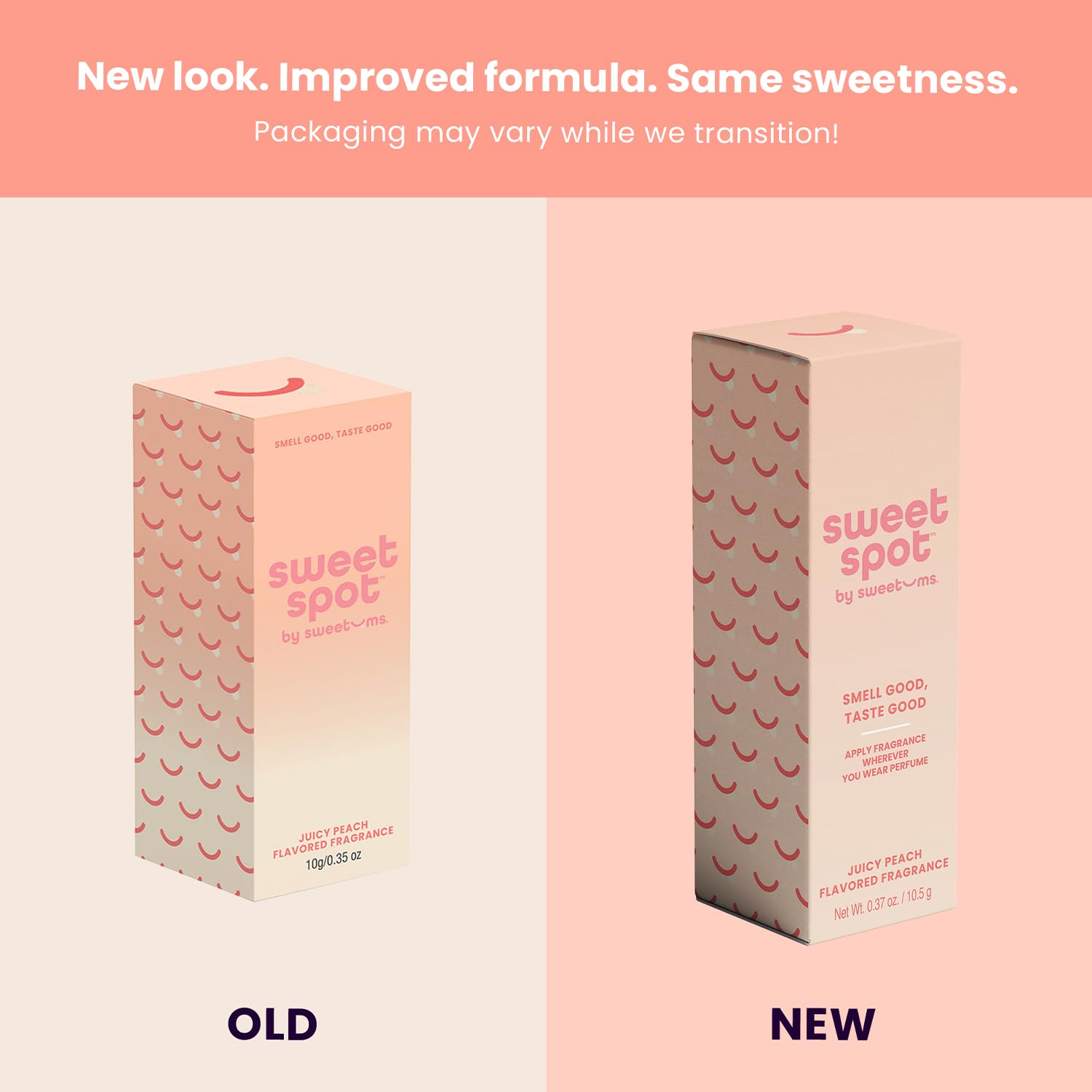 SweetSpot Flavored Solid Perfume Stick, Portable Travel Perfumes for Women, Long Lasting Fragrances, Non Sticky Formula, Natural Ingredients, Fragrance Stick (Peach) - Image 8
