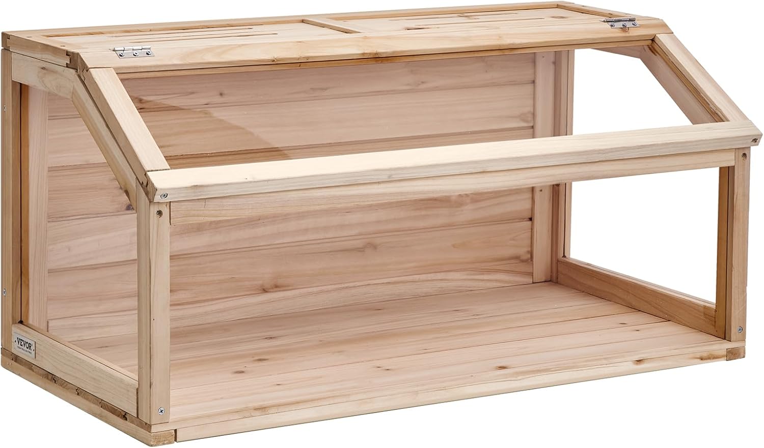 VEVOR Wooden Hamster Cage, 270° Viewing 𝖧amster Habitat, 32 x 16 x 16 in, Dwarf Hamster Cages with Openable Top, Ventilated Small Animal Cage, Pet Mouse Cage for Gerbils, Rats, Guinea Pigs, Mice - Image 9