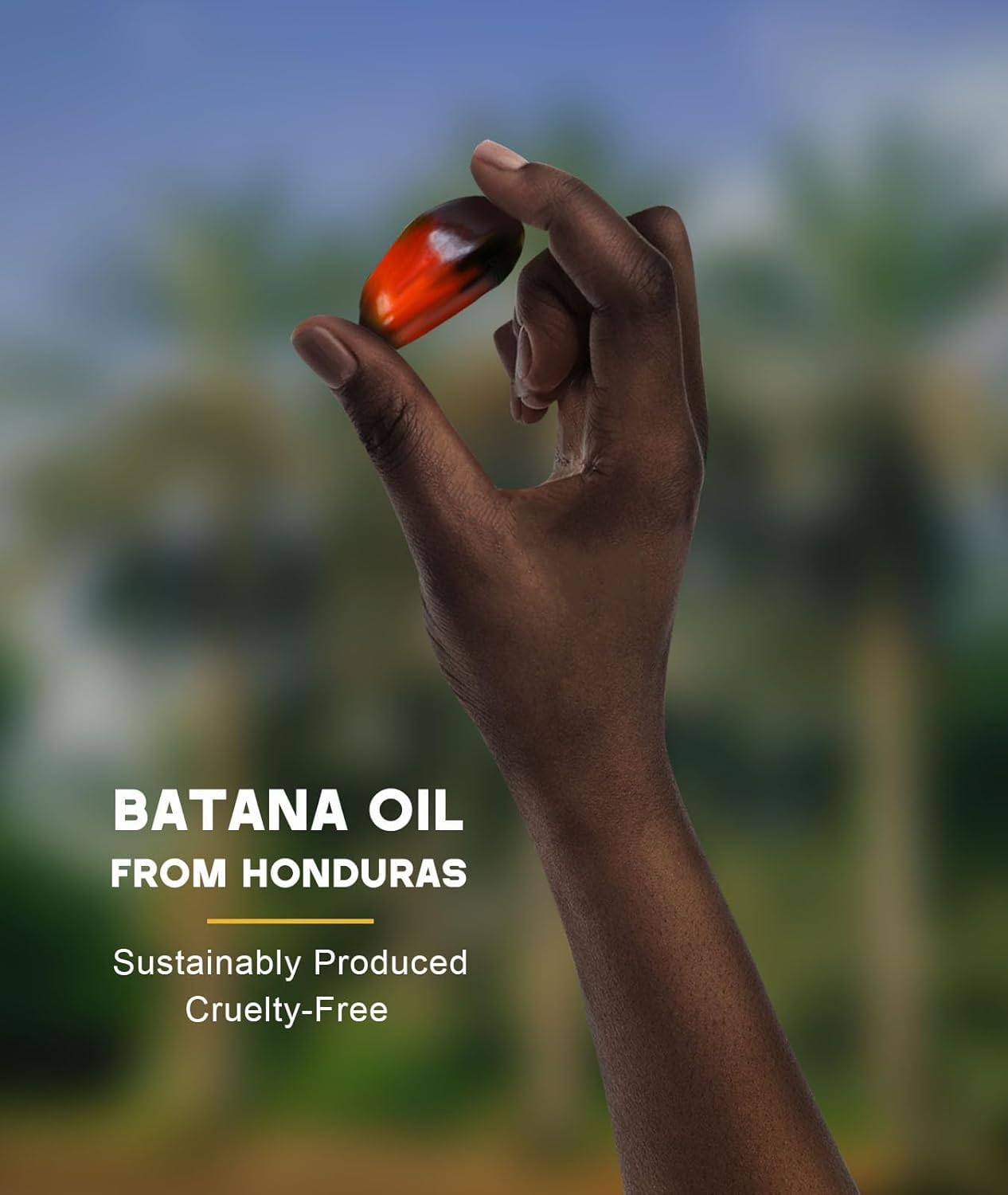 Batana Oil for Hair Growth, 100% Natural Pure Batana Oil Paste from Dr. Sebi Honduras, Prevents Hair Loss, Enhances Thickness, Organic Raw Scalp Mask for Women & Men (4.05 Oz) - Image 5