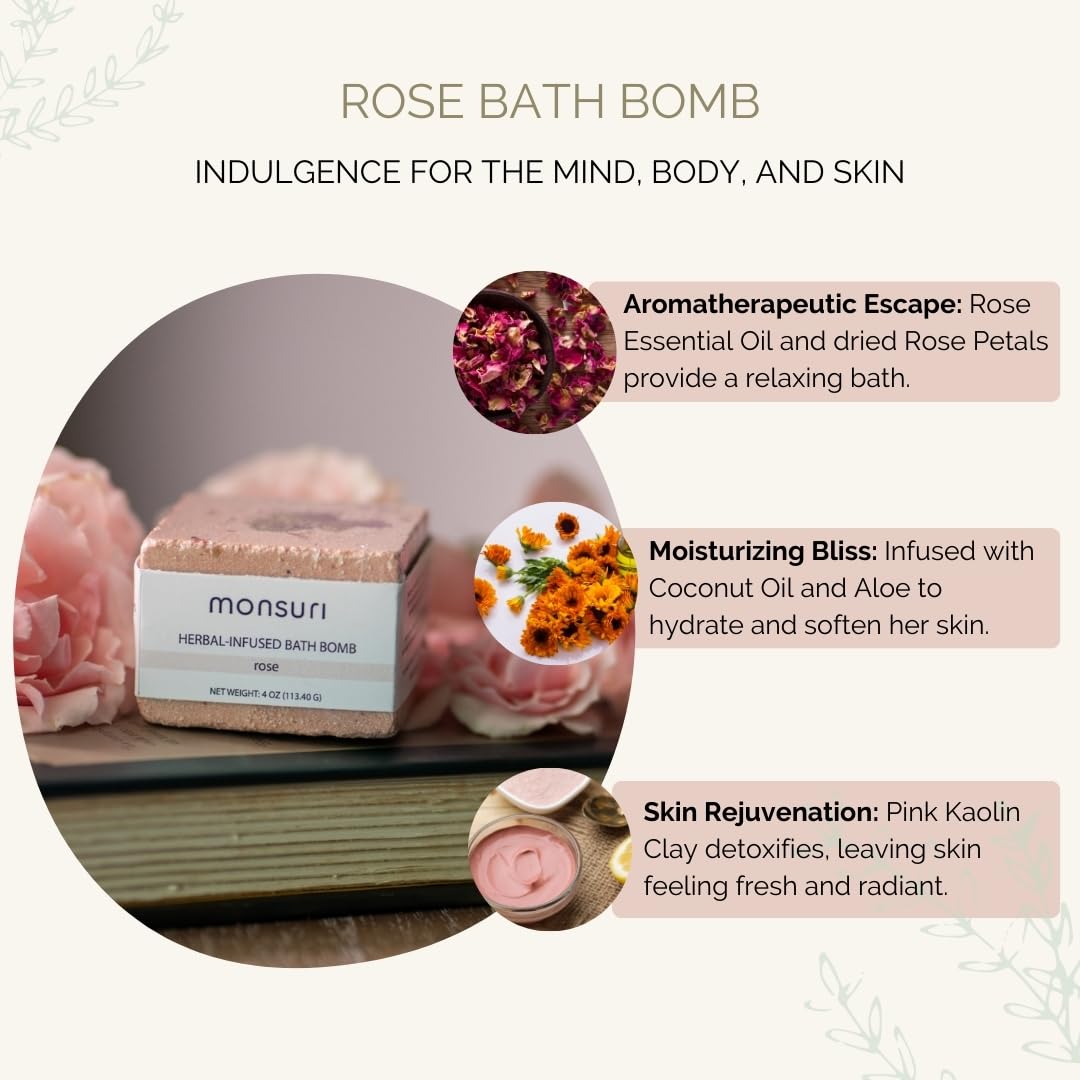 Self Care Gift Basket for Mom: New Mommy Care Package Pampering Gift Set with Bath Accessories and Natural Skincare Products. Our Spa Day Kit for Women is the ideal Birthday Gift Basket for her. - Image 6