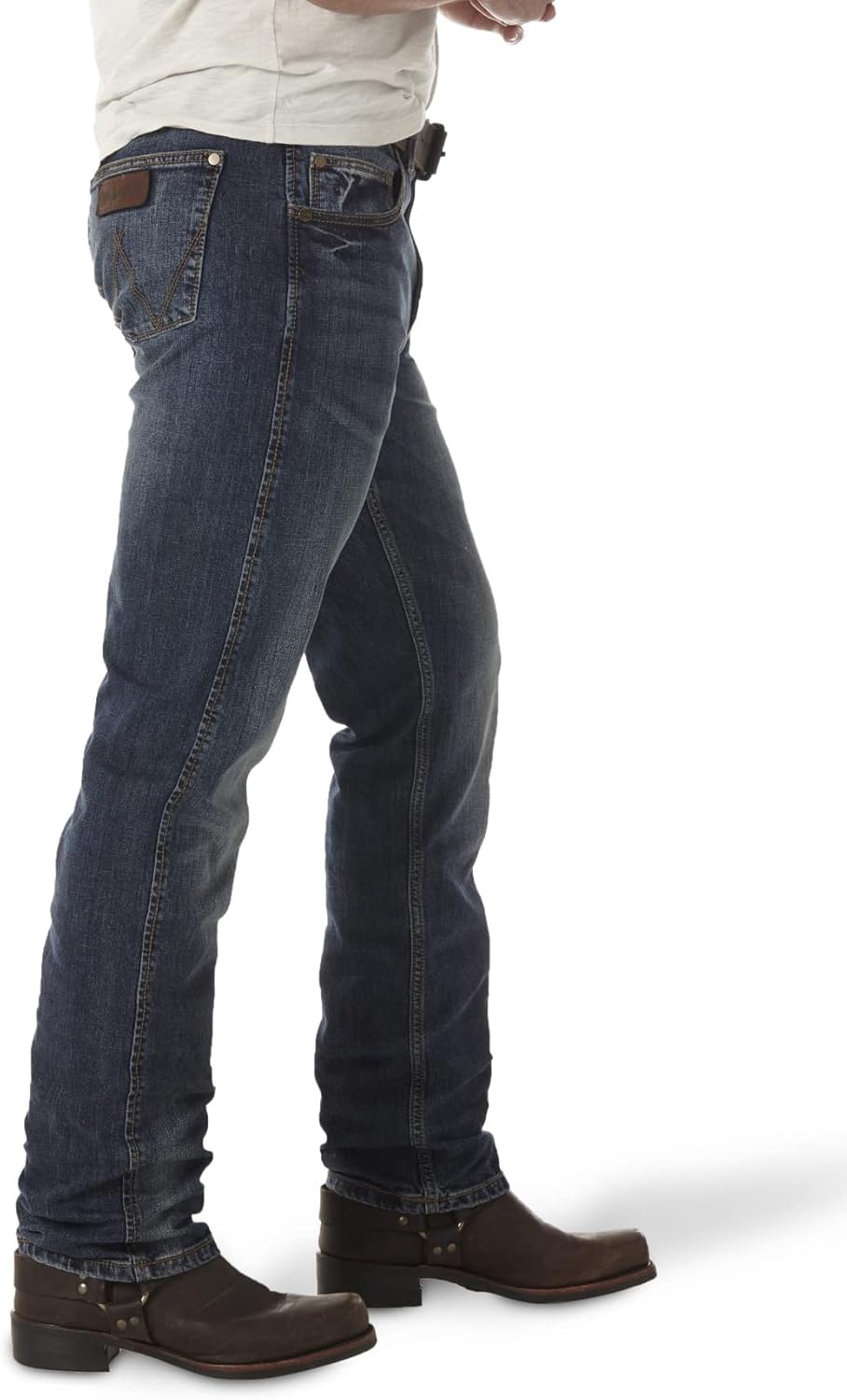 Wrangler Mens Retro Slim Fit Straight Leg Jean - Image 3