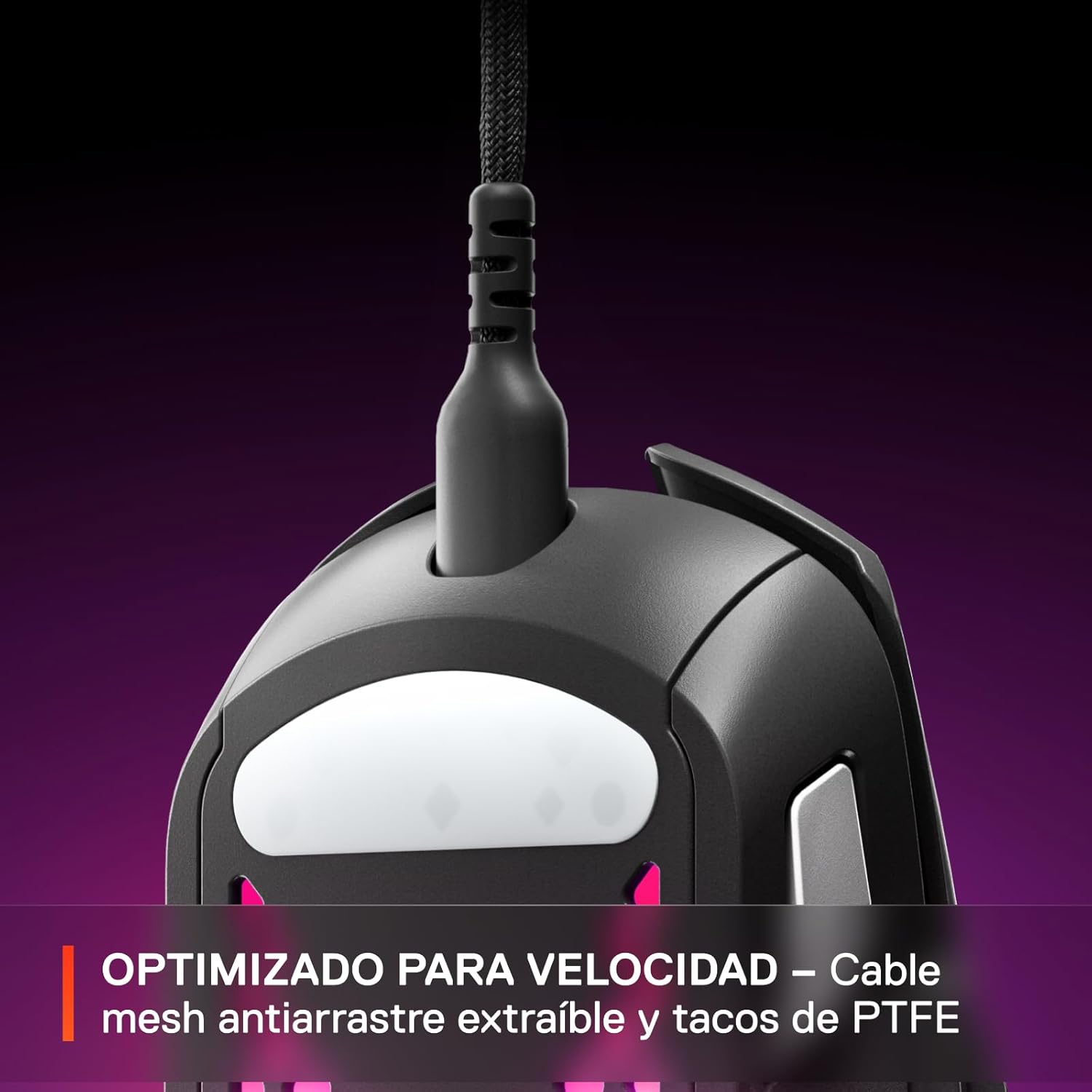 SteelSeries Aerox 5 - Holey RGB Gaming Mouse - Ultra-lightweight Water Resistant Design - 18K DPI TrueMove Air Optical Sensor - Image 7