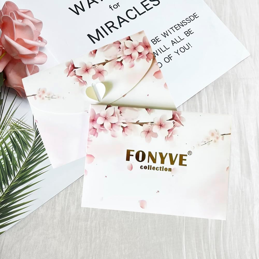 FONYVE Silk Feeling Scarf Medium Square Satin Head Scarf for Women 27.5 × 27.5 inches - Image 6