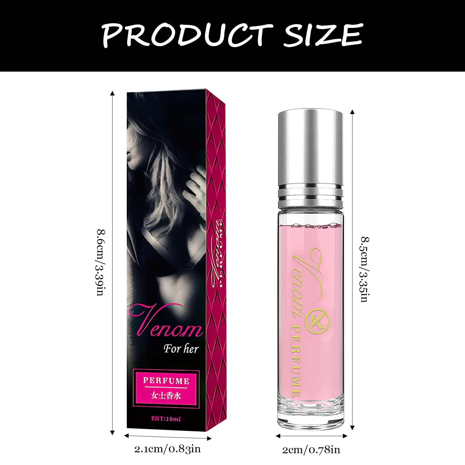 Lunex Phero - Women's Pheromone Perfume, Fresh Long-Lasting Portable (3PCS) - Image 2