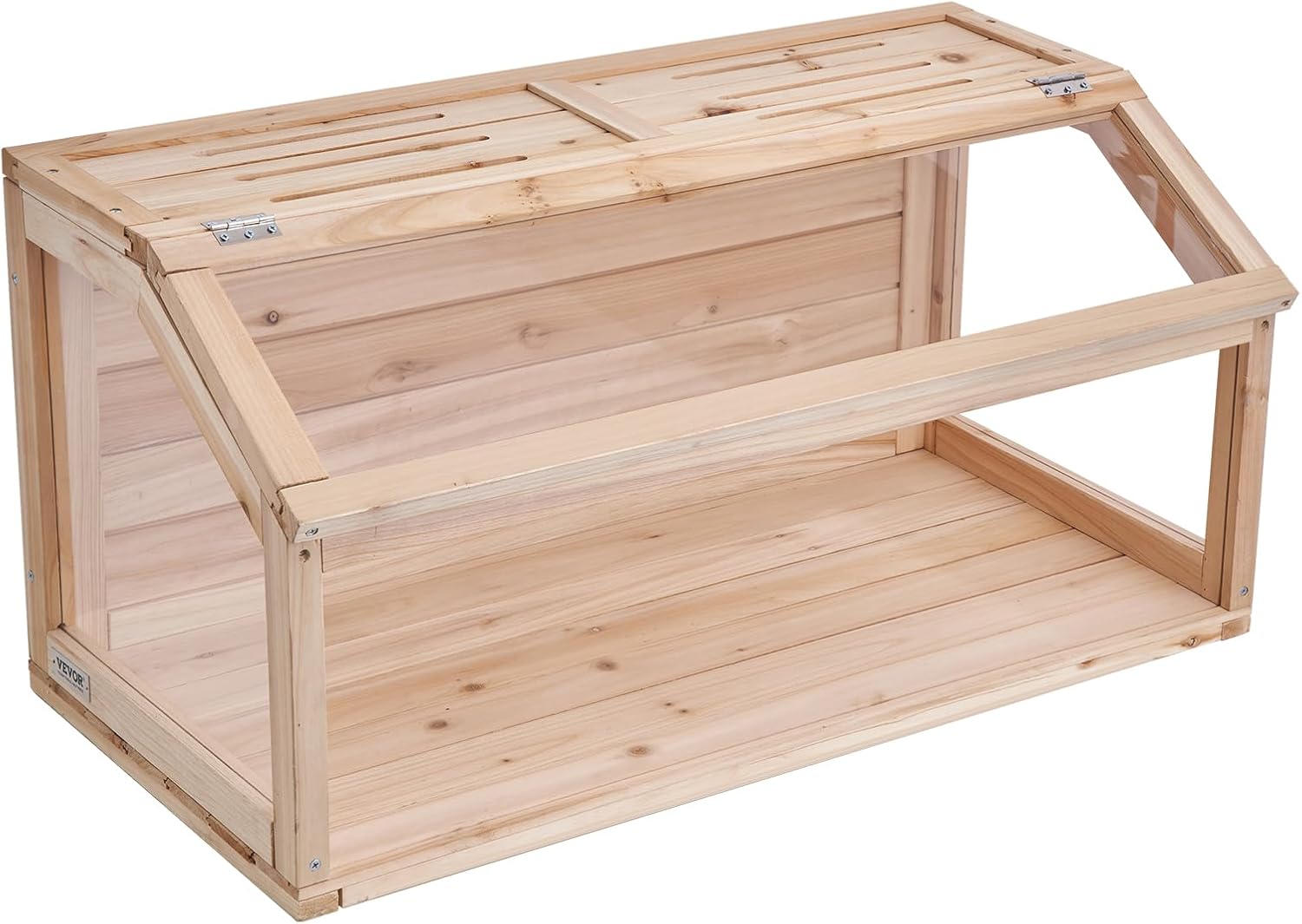 VEVOR Wooden Hamster Cage, 270° Viewing 𝖧amster Habitat, 32 x 16 x 16 in, Dwarf Hamster Cages with Openable Top, Ventilated Small Animal Cage, Pet Mouse Cage for Gerbils, Rats, Guinea Pigs, Mice - Image 11