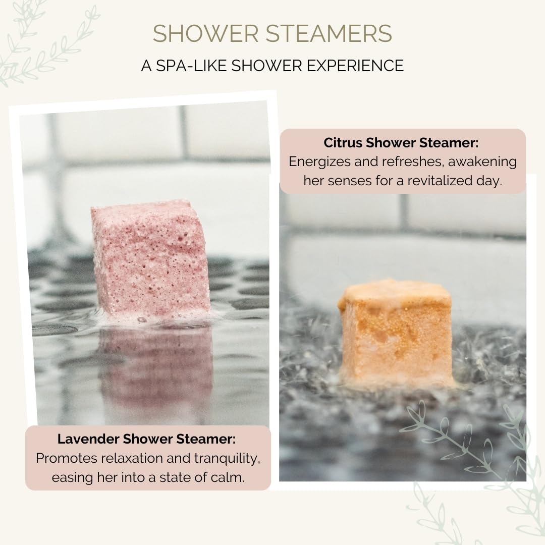Self Care Gift Basket for Mom: New Mommy Care Package Pampering Gift Set with Bath Accessories and Natural Skincare Products. Our Spa Day Kit for Women is the ideal Birthday Gift Basket for her. - Image 8