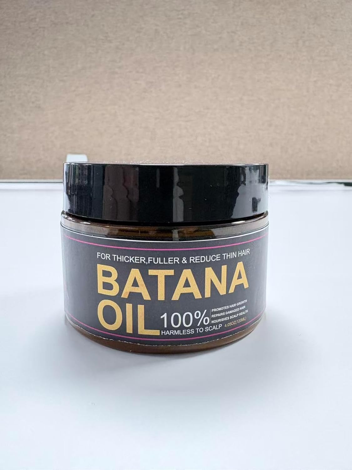 Batana Oil for Hair Growth, 100% Natural Pure Batana Oil Paste from Dr. Sebi Honduras, Prevents Hair Loss, Enhances Thickness, Organic Raw Scalp Mask for Women & Men (4.05 Oz) - Image 8