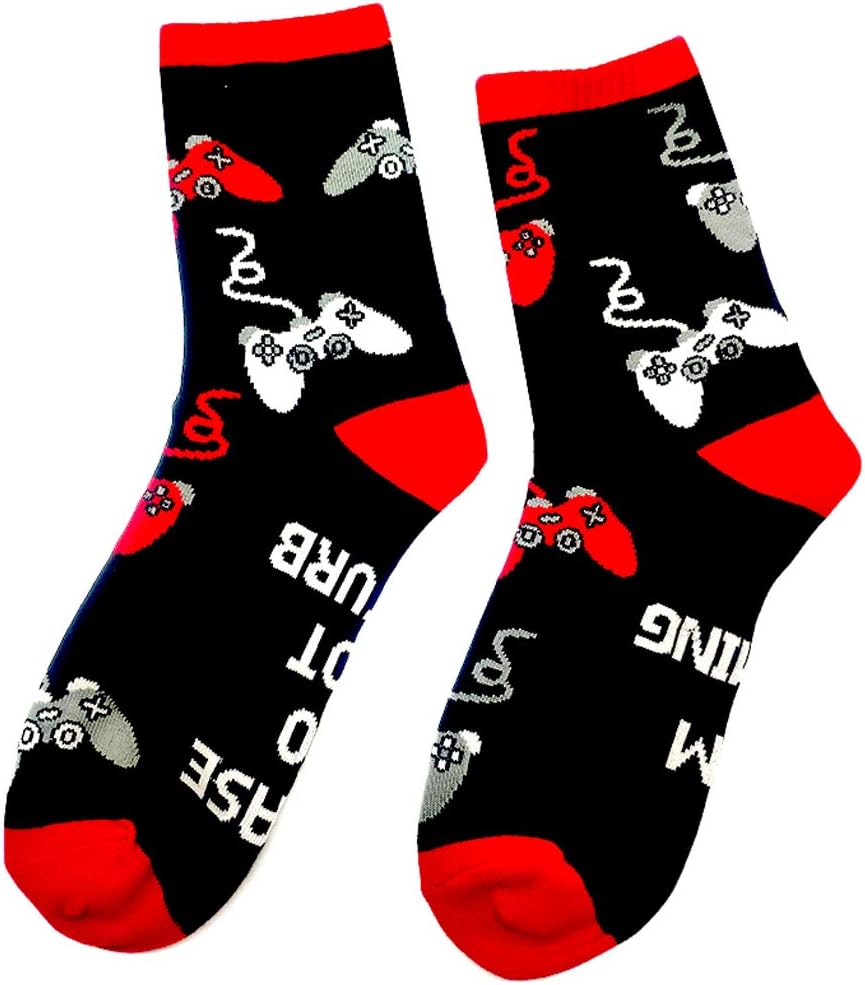 xywlwoer Novelty Gaming Socks Funny Valentines Day Gifts Stocking Stuffers for Kids Teen Boys Men Him Women Adults Grandkids - Image 4