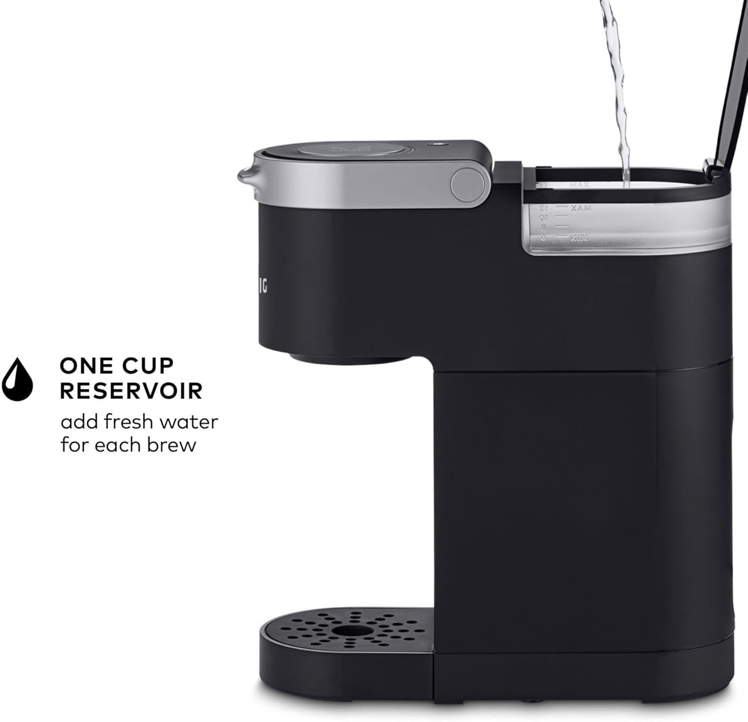 Keurig K-Mini Single Serve K-Cup Pod Coffee Maker, 6 to 12oz Brew size, with Cord Storage, Perfect for Small Spaces, Black - Image 5