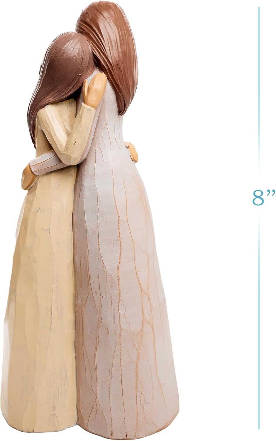 UNO MAS UNO Gift for Mom from Daughter – Personalized Sculpted Hand-Painted Figurine for Mother’s Day, Wedding, Birthday, Christmas & Valentine’s Day - Image 9