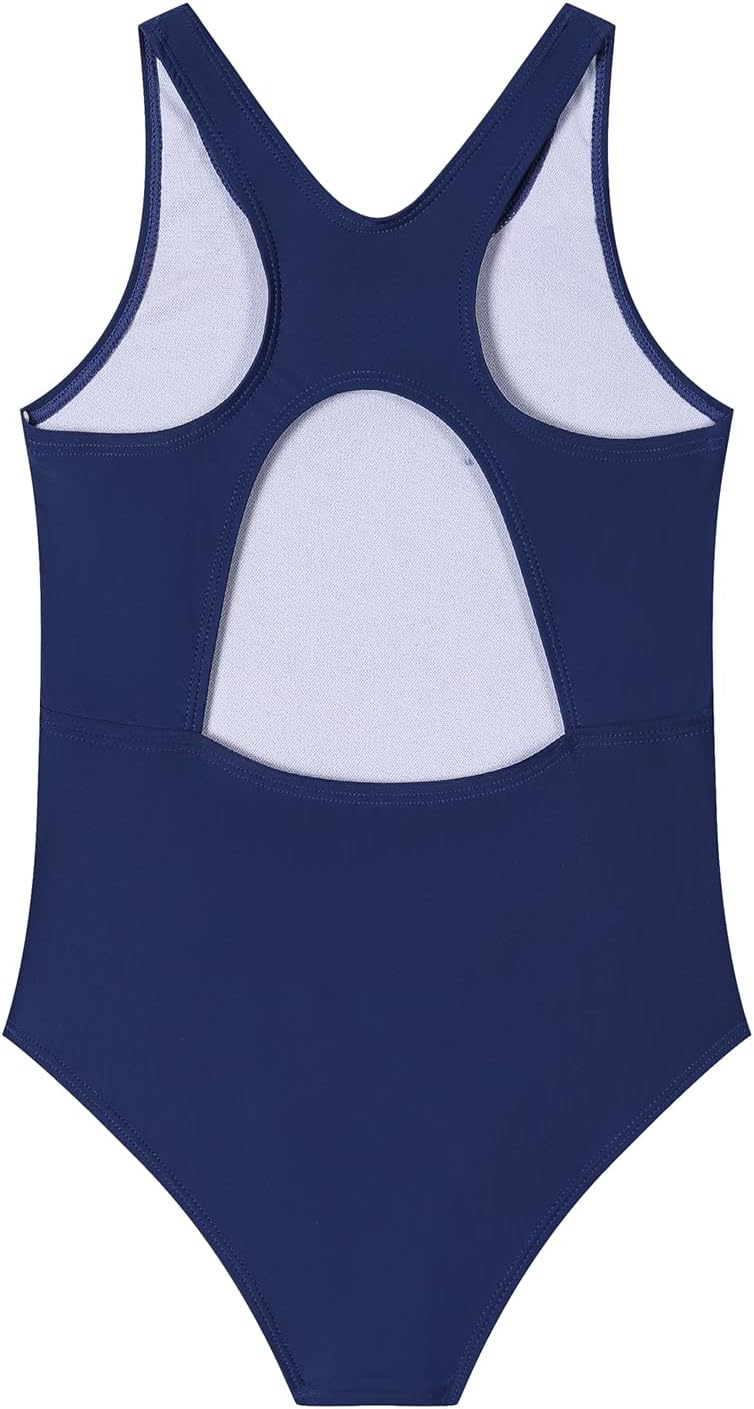 Girls One Piece Swimsuit Quick Dry Swimwear Beach Bathing Suit for 5-18 Years - Image 2