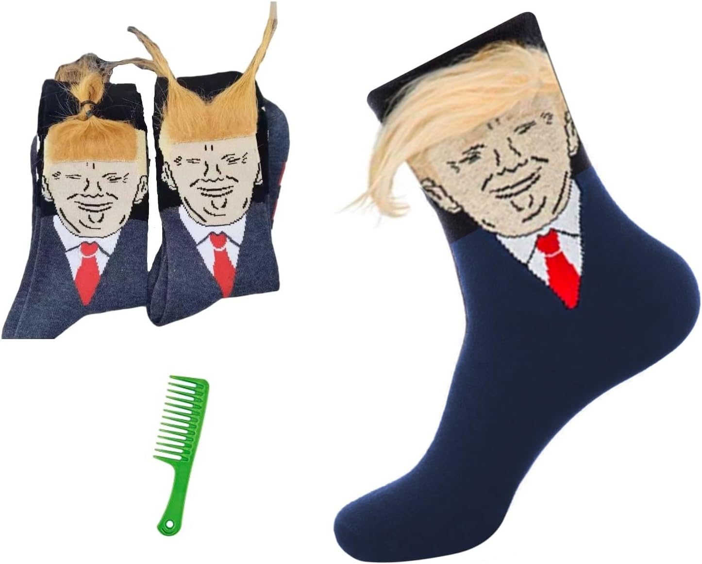 T Legend Funny Socks For Supporters of Donald President, Novelty Gag Gifts For Father's Day and Mather's Day, Onesize - Image 5