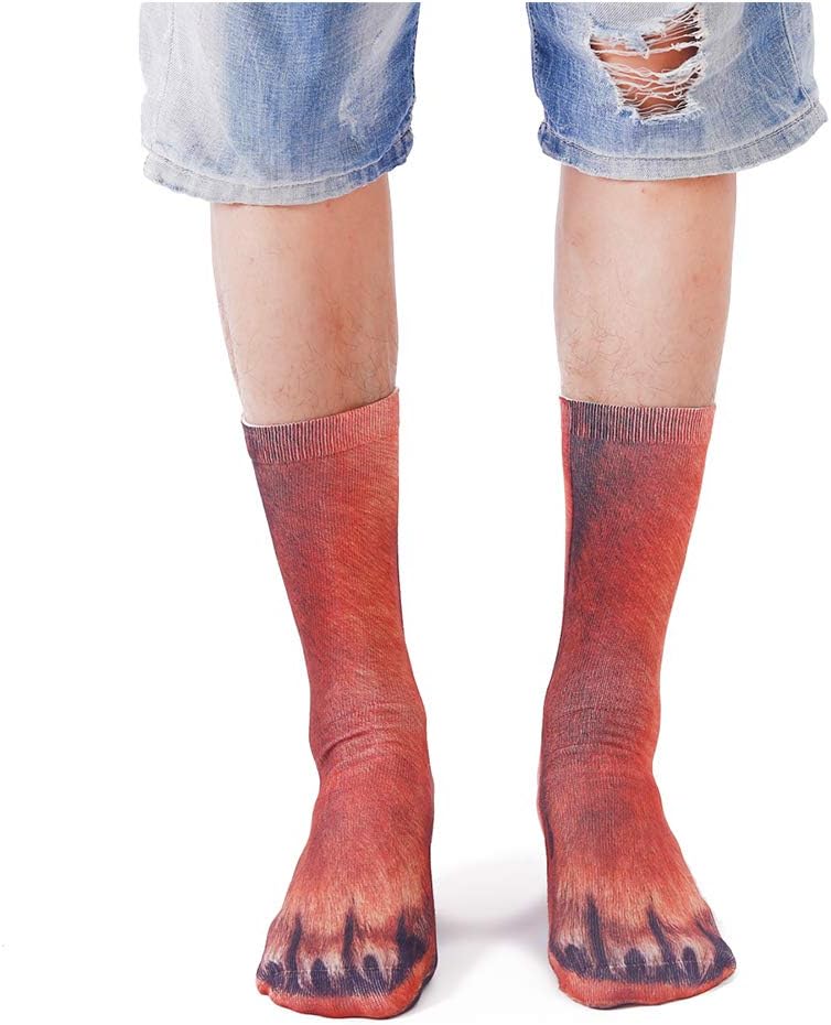 Animal Paws Socks - Novelty 3D Chicken Feet Socks Easter Basket Stuffers for Teens Easter Gifts for Teens Women Men - Image 2