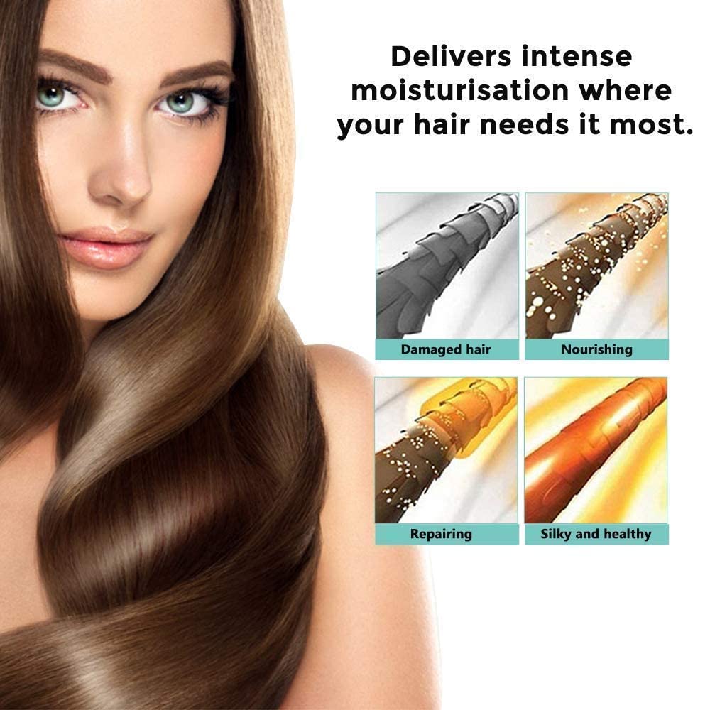 Keratin Hair Mask,Keratin Hair Treatment 250g Hair Mask for Dry Damaged Hair,Deep Conditioning Hair Treatment Mask Repair Treatment Damage Hair Root,Natural Deep Conditioner Hydrating Hair Care Gifts - Image 5