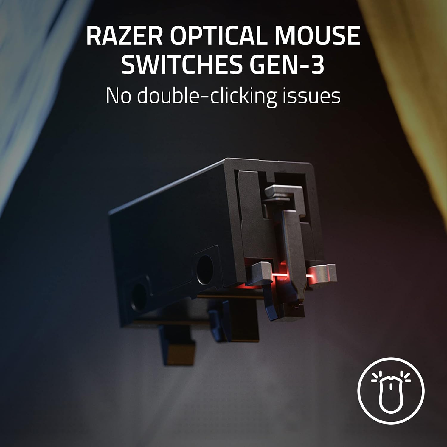 Razer DeathAdder V3 Wired Gaming Mouse: 59 g Ultra Lightweight - Focus Pro 30K Optical Sensor - Fast Switches Gen-3-8K Hz HyperPolling - 6 Programmable Buttons - Ergonomic - Speedflex Cable - Black - Image 5