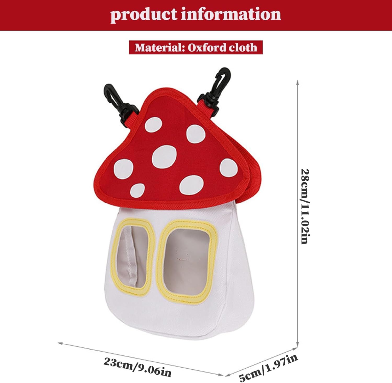 Automatic Rabbit Hay Feeder: Hanging Bunny Hay Bag, Waterproof Oxford Cloth Feeder for Rabbits, Guinea Pigs, Hamsters - Image 2