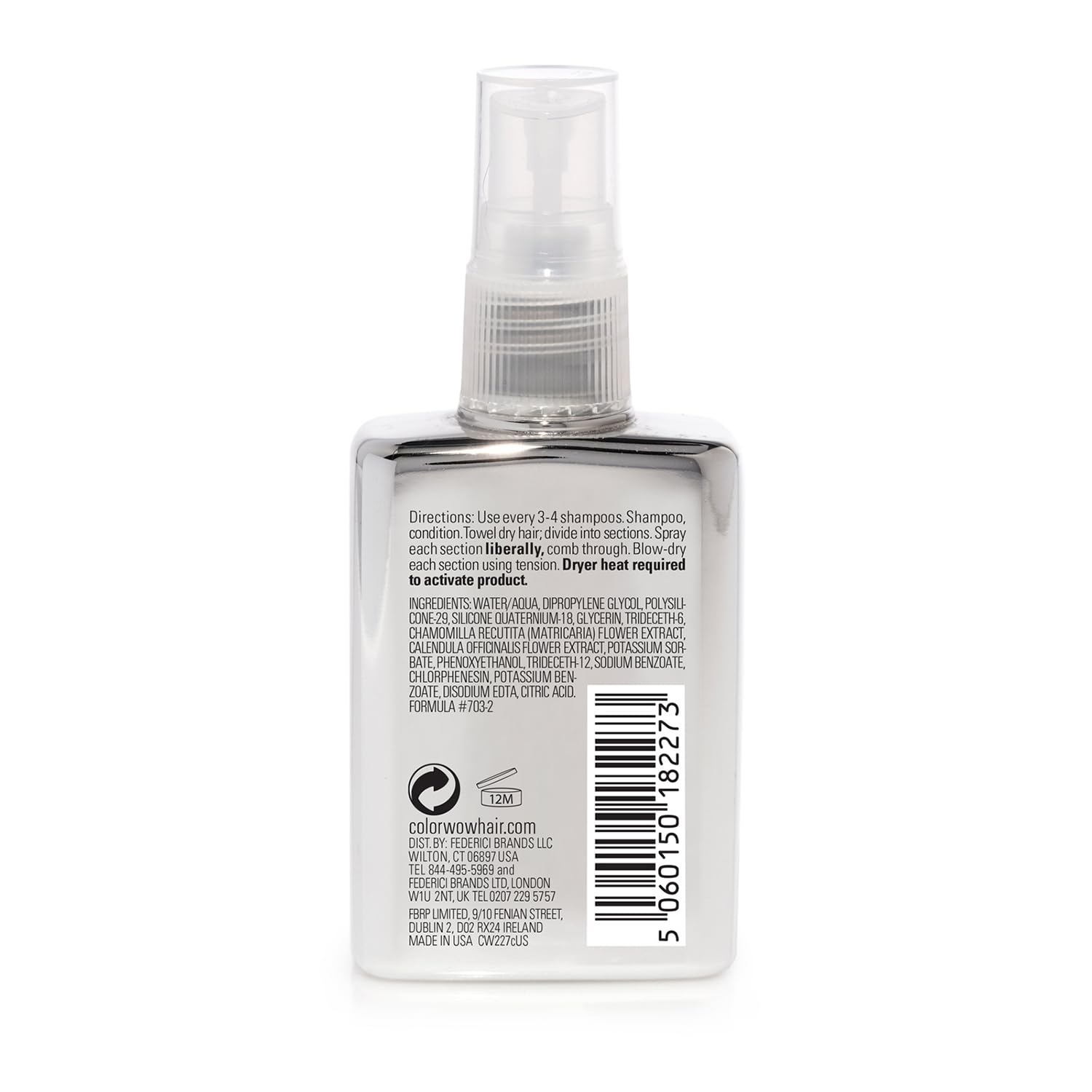 COLOR WOW Dream Coat Anti-Humidity Treatment Spray – Anti-Frizz Hair Smoothing Spray with Built-in Heat Protectant, Award-Winning Leave In Treatment for Glassy Smooth, Shiny Styles up to 3-4 Washes - Image 2