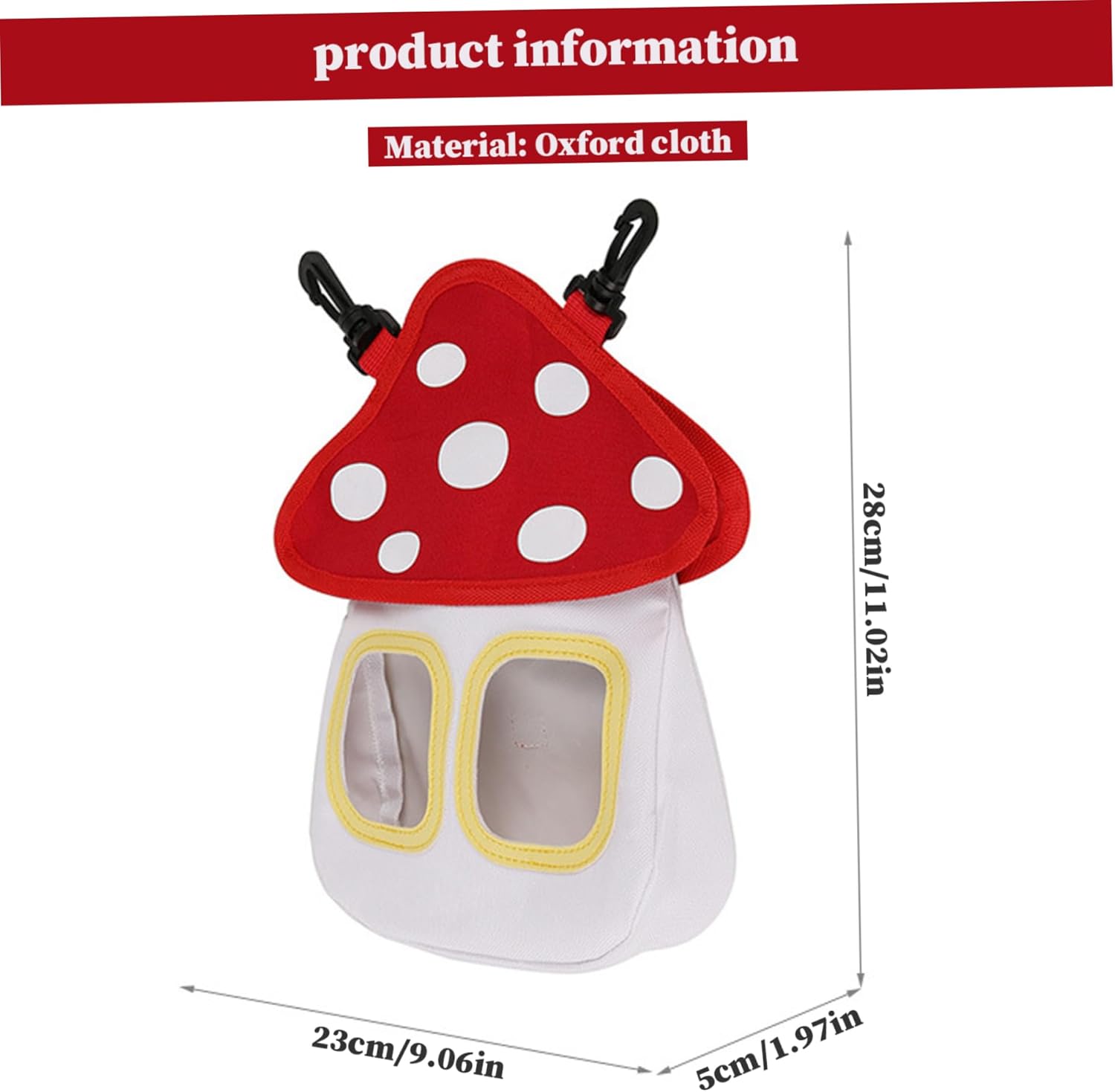 Rabbit Hay Feeder, Hanging Bunny Hay Feeder, Cute Bunny Bag, Waterproof Oxford Cloth for Rabbits, Guinea Pigs, Hamsters - Image 7