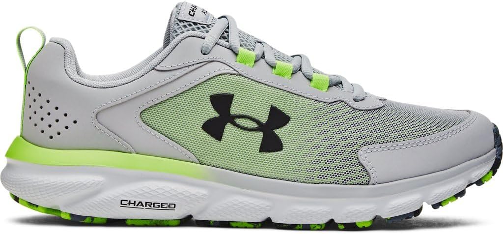 Under Armour Mens Charged Assert 9 Marble Running Shoe - Image 4