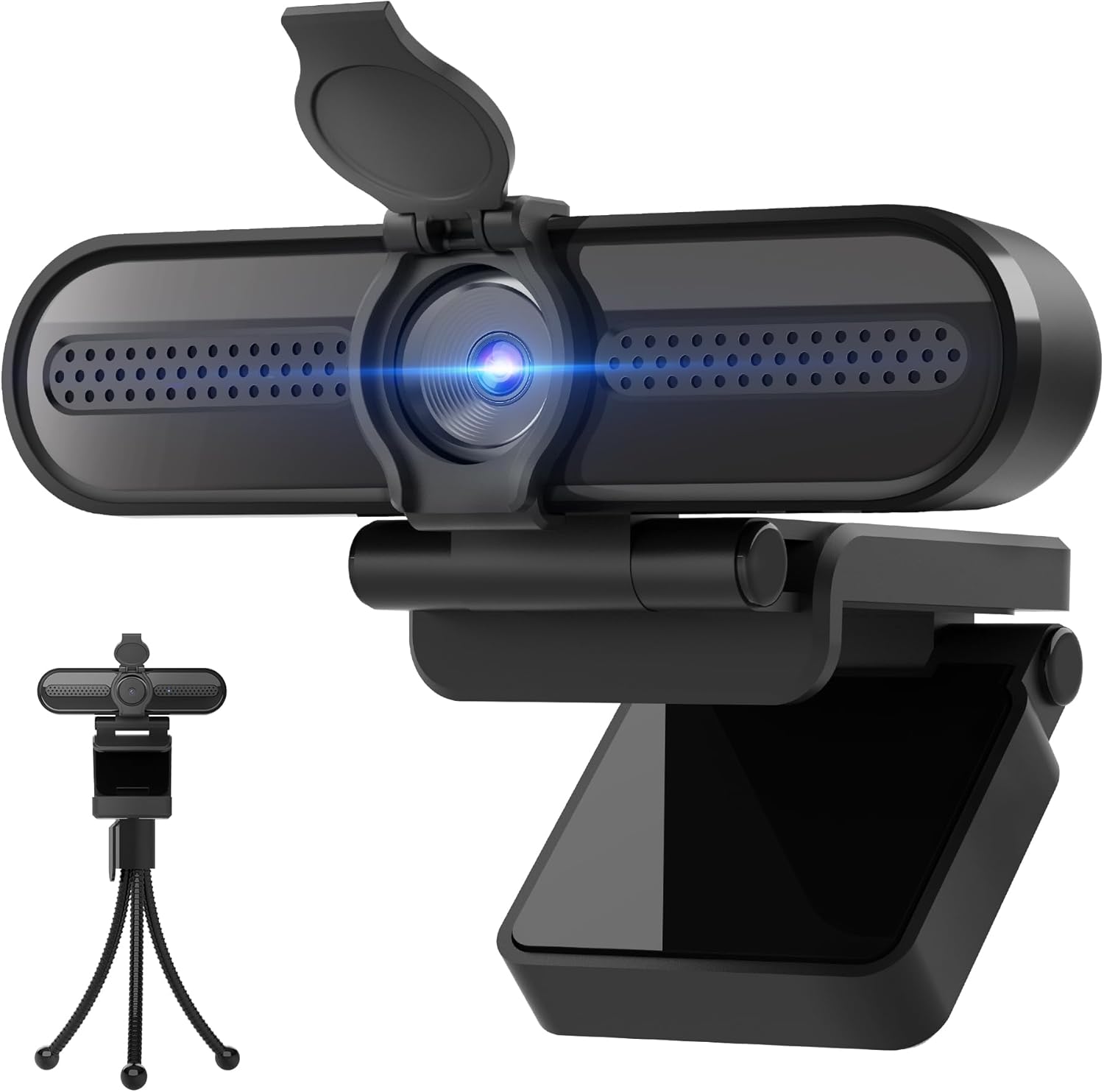 saylas 2K Webcam with Microphone, 78°FOV FHD PC Camera with 2K/30fps, 1080P/60fps, Privacy Cover, Plug & Play USB Web Cam, Autofocus, External Webcam for PC, Computer Web Camera for Laptop, Mac, Zoom