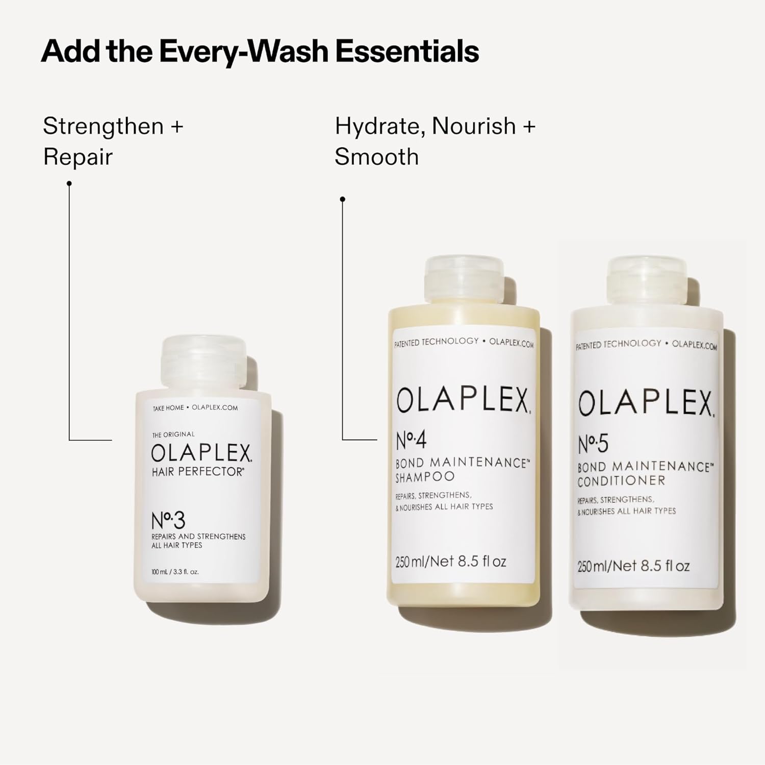 Olaplex N°.3PLUS Complete Repair Treatment: 3-minute Pre-shampoo Treatment to Immediately Repair Hair Damage for Softer, Stronger Hair | For Coily, Curly, Straight, and Wavy - Image 8