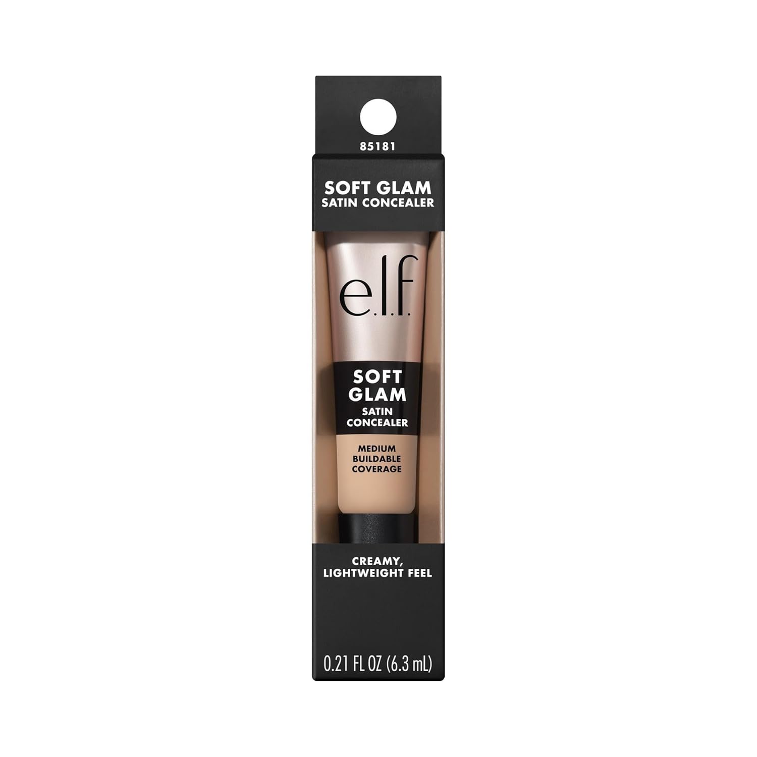e.l.f. Soft Glam Satin Concealer, Medium Coverage For Blemishes & Under-Eye, Crease-Resistant, Long Lasting, Vegan & Cruelty-Free, 20 Light Cool - Image 10