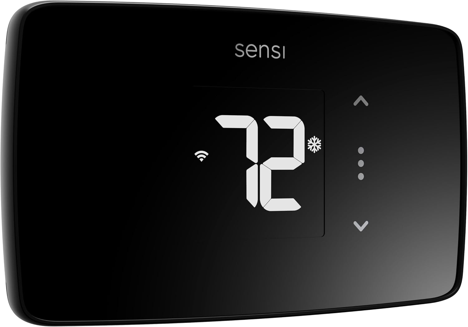 Sensi Lite Smart Thermostat, Programmable, WiFi, Easy DIY, Works With Alexa, ENERGY STAR Certified, ST25, Most Systems C-Wire Not Required, C-Wire needed with Heat/Cool Only & Heat Pump System – Black - Image 3