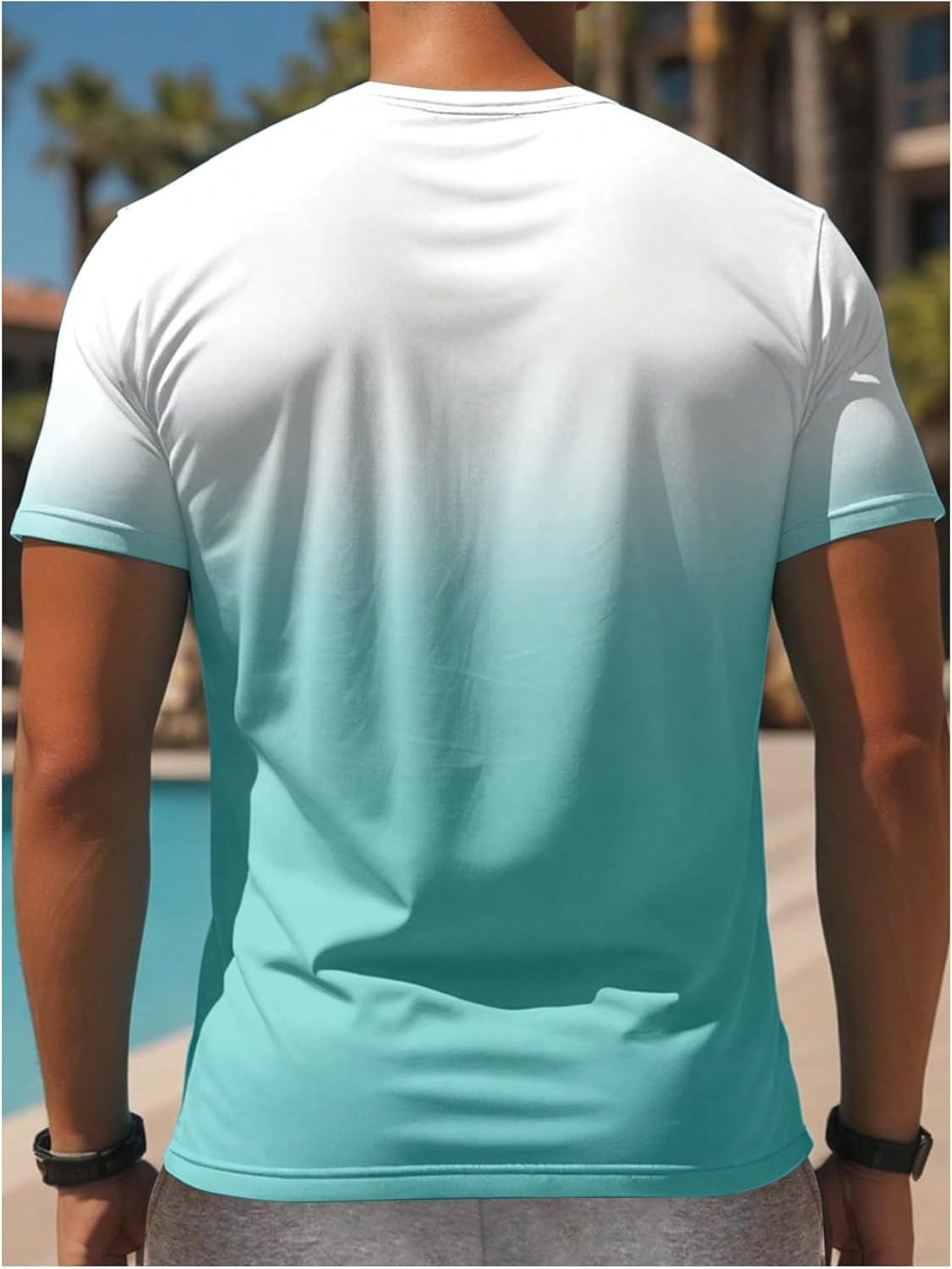 SOLY HUX Men's Short Sleeve Graphic Tees Summer Crewneck Top Shirt Beach Vacation T-Shirts - Image 2