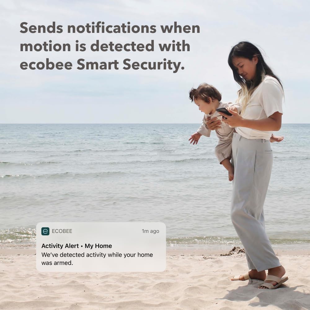 ecobee Smart Sensor 2 Pack - Comfort, Security, Energy Savings, Temperature and Occupancy Detection - Compatible with ecobee Thermostats for Home - Image 4