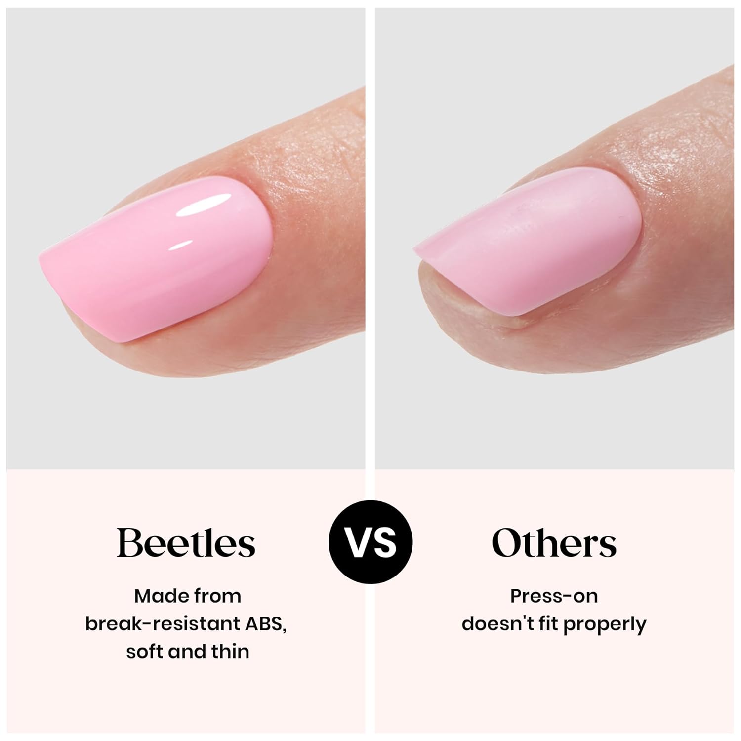 Beetles Press On Nails Kit - Rainbow Gleam | 720Pcs 24 Colors Short Almond Press On Nails | 15 Sizes Matte Glossy Glitter With Nail Glue & Nail Tabs Stickers, Fake Nails Kit Art For Women - Image 7