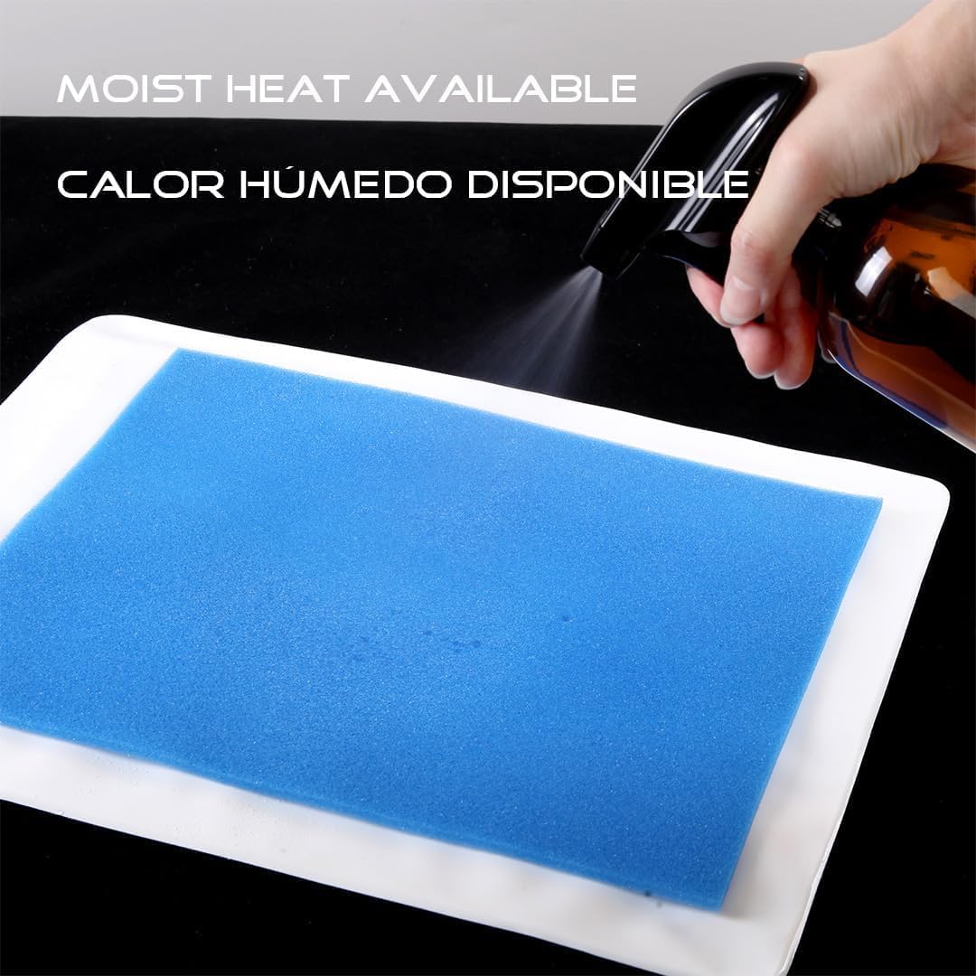 Boncare® Stay-On Small Vinyl Electric Heating Pad for Neck and Shoulders and Back Without Auto-Off, Low & High Heat Levels, Waterproof Hot Heat Pad with Washable Cover (11.5"x13.5", 1-Pack) - Image 7