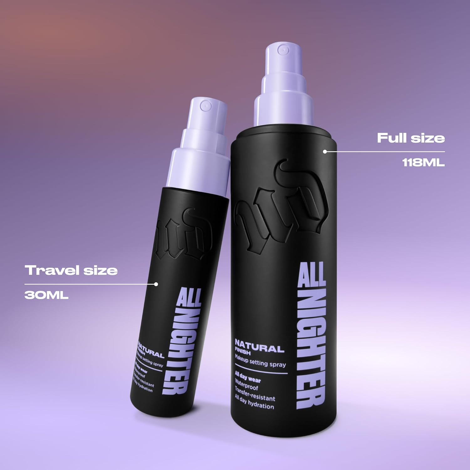Urban Decay All Nighter Waterproof Makeup Setting Spray - Up to 24HR Wear, Natural Finish, Ultra-Fine Facial Mist, Transfer-Resistant, Foundation Face Primer, Hydrating, For All Skin Types - Image 10