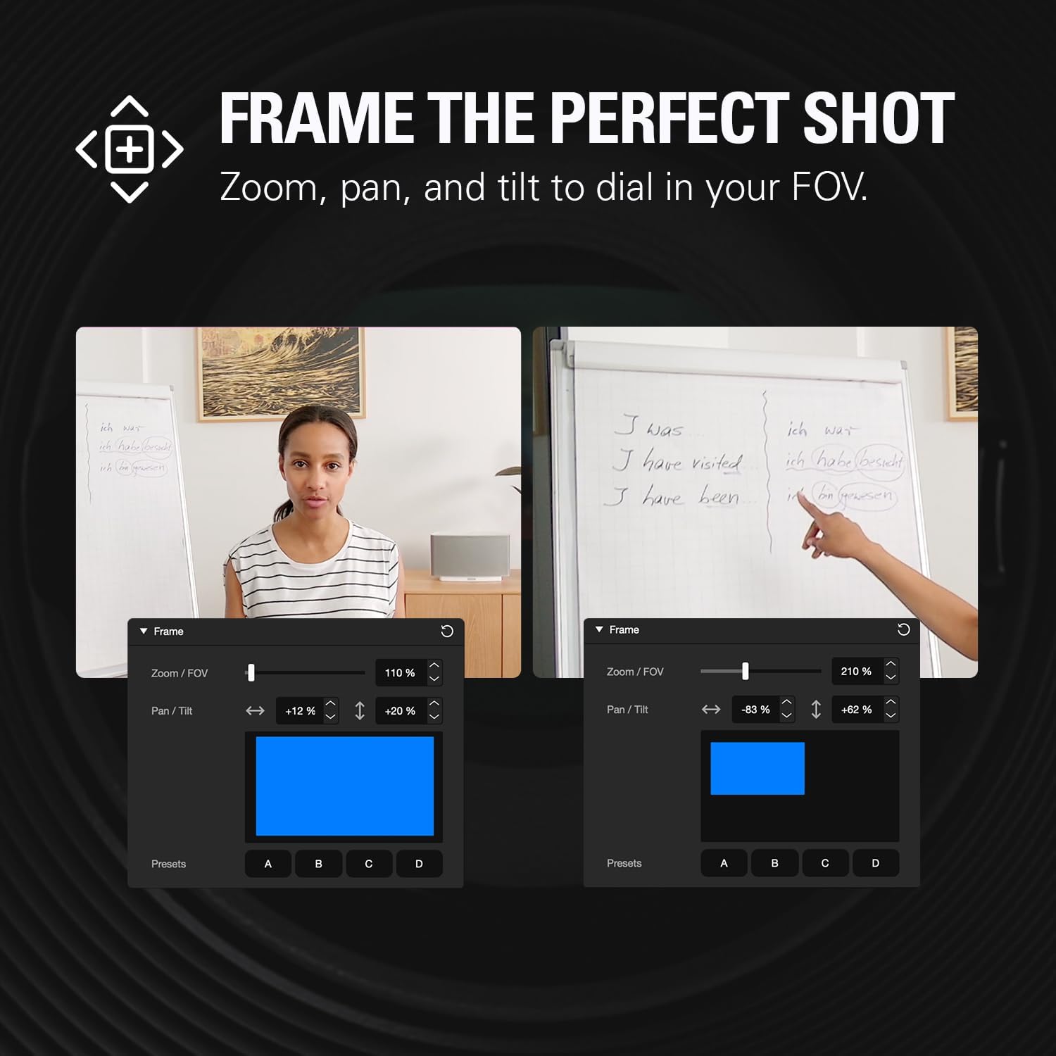 Elgato Facecam MK.2 – Premium Full HD 1080p Webcam for Streaming, Gaming, Video Calls, Recording, HDR Enabled, Sony Sensor, PTZ Control – Works with OBS, Zoom, Teams, and More, for PC/Mac - Image 4