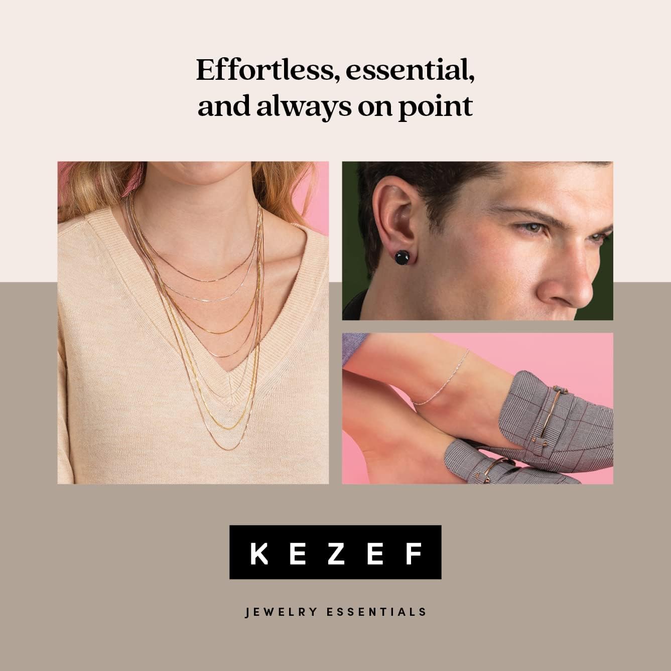 KEZEF Tennis Bracelets For Women - Cubic Zirconia - Oval 7x5mm Gemstones - Round 2.50mm White CZ - Silver Plated Brass - 7 Inch - Multiple Colors Hypoallergenic Bracelets - Image 7