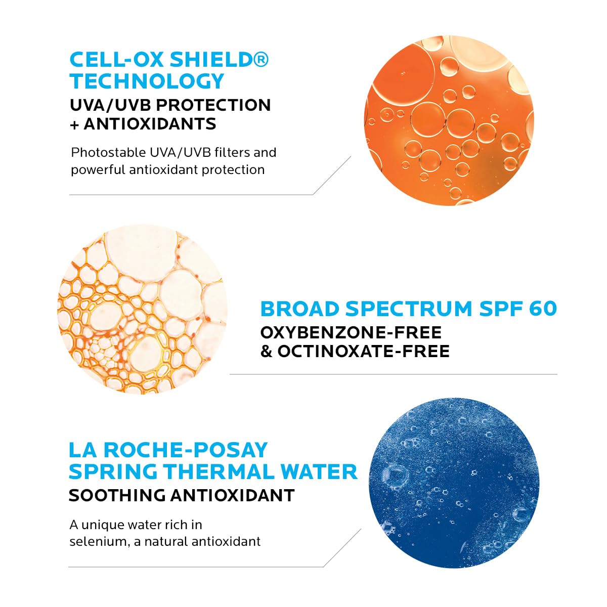 La Roche-Posay Anthelios Melt-In Milk Sunscreen SPF 60, Sunscreen For Body & Face, Broad Spectrum SPF + Antioxidants, Oil Free, Lightweight & Fast Absorbing, Oxybenzone Free - Image 3