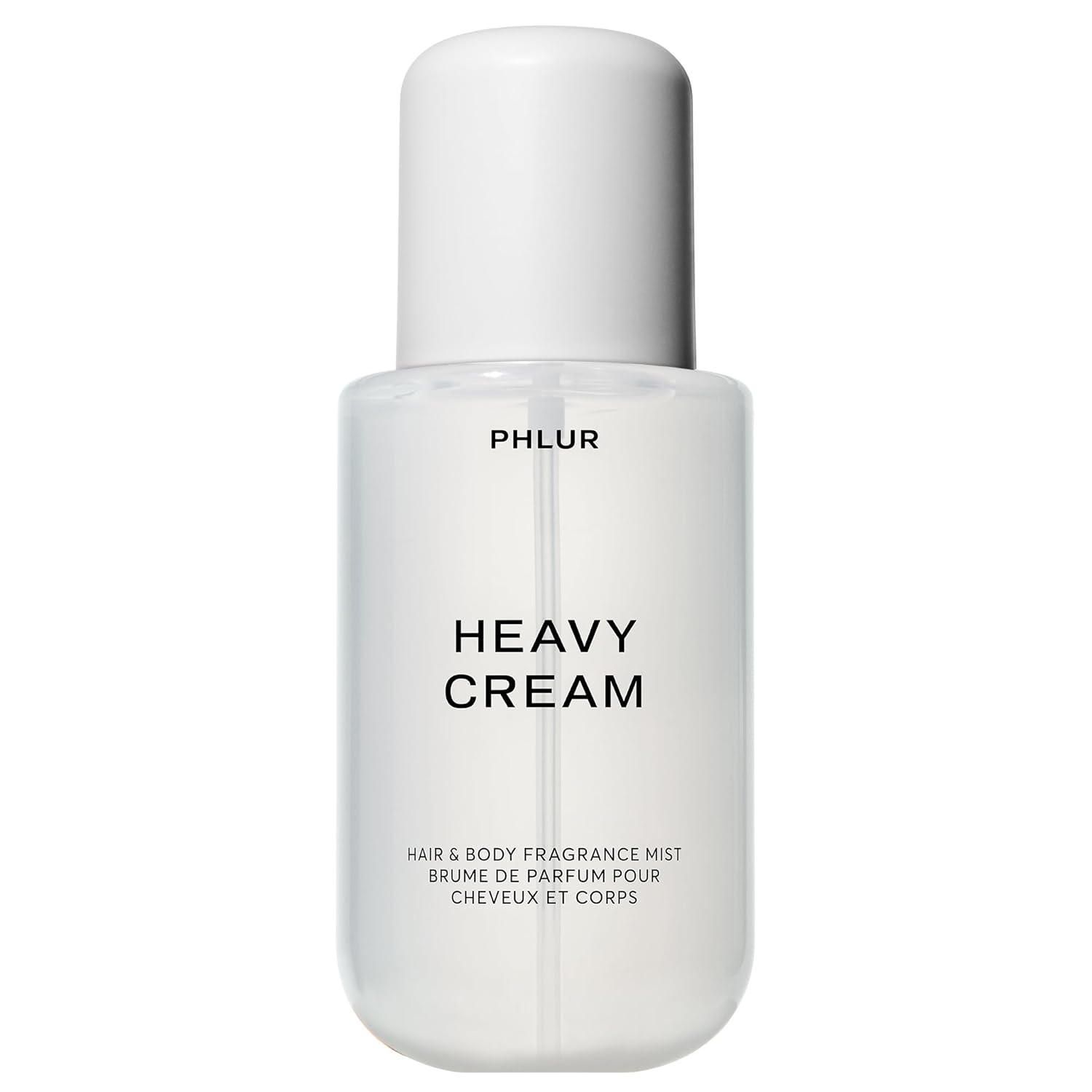 PHLUR Heavy Cream Body Mist, 8 Fl Oz – Hair and Body Perfume for Women, Gourmand Vanilla Body Spray with Marshmallow, Coconut Cream & Citrus Fragrance