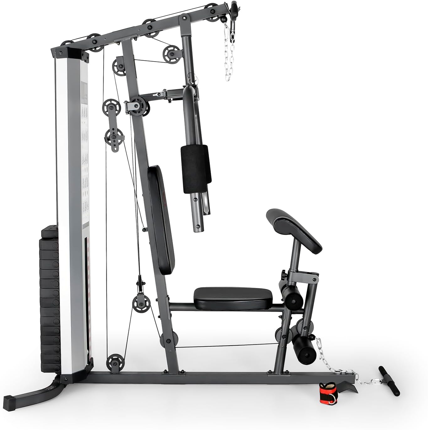 Marcy MWM-988 Multifunction Steel Home Gym 150lb Weight Stack Machine - Image 6