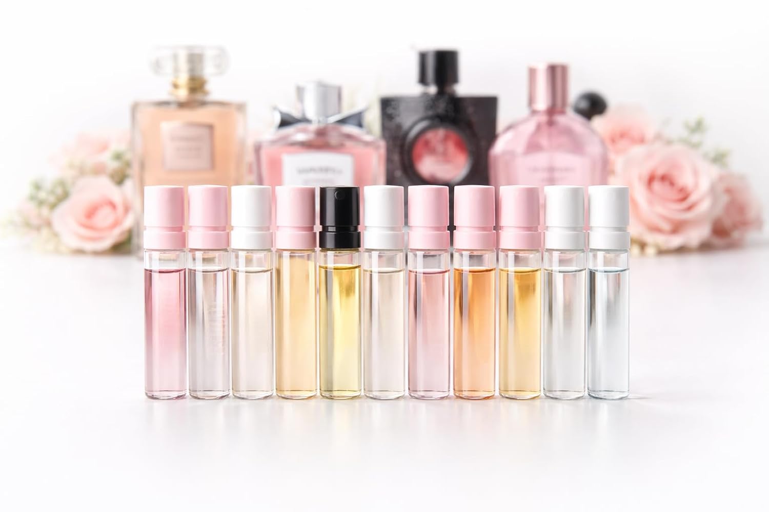 Women’s Designer Perfume Discovery Set – 10-Piece Assorted Fragrance Mini Vial Sampler Kit for Travel, Testing & Gift Ideas - Image 3
