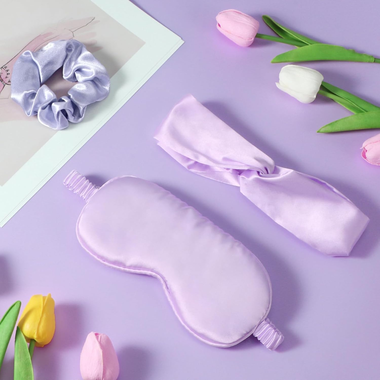 Birthday Gifts for Women, Relaxing Spa Gifts Care Package with Luxury Flannel Blanket, Light-Up Rose Flower, Unique Mothers Day Gifts for Mom, Wife, Grandma, Sister, Friends - Image 8